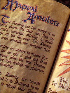 Amulets in the Book Of Shadows