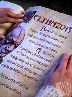 Belthazor in the Book of Shadows